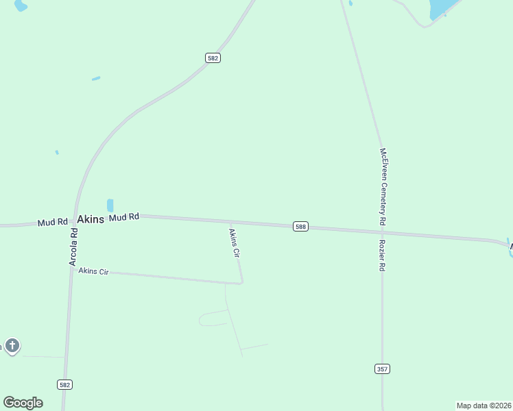 map of restaurants, bars, coffee shops, grocery stores, and more near 7589 Mud Road in Brooklet