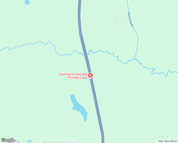 map of restaurants, bars, coffee shops, grocery stores, and more near North Broad Street in Ellaville