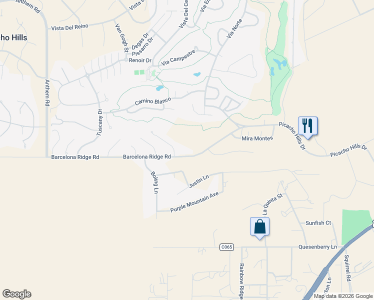 map of restaurants, bars, coffee shops, grocery stores, and more near 7010 Barcelona Ridge Rd in Las Cruces