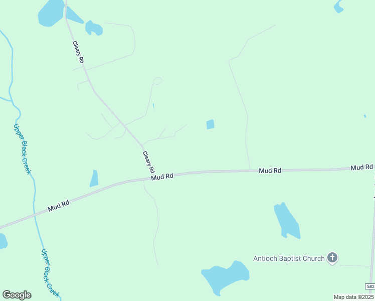 map of restaurants, bars, coffee shops, grocery stores, and more near 5778 Mud Road in Brooklet