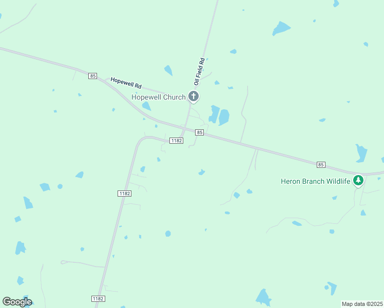 map of restaurants, bars, coffee shops, grocery stores, and more near 1257 Cut Off Road in Ennis