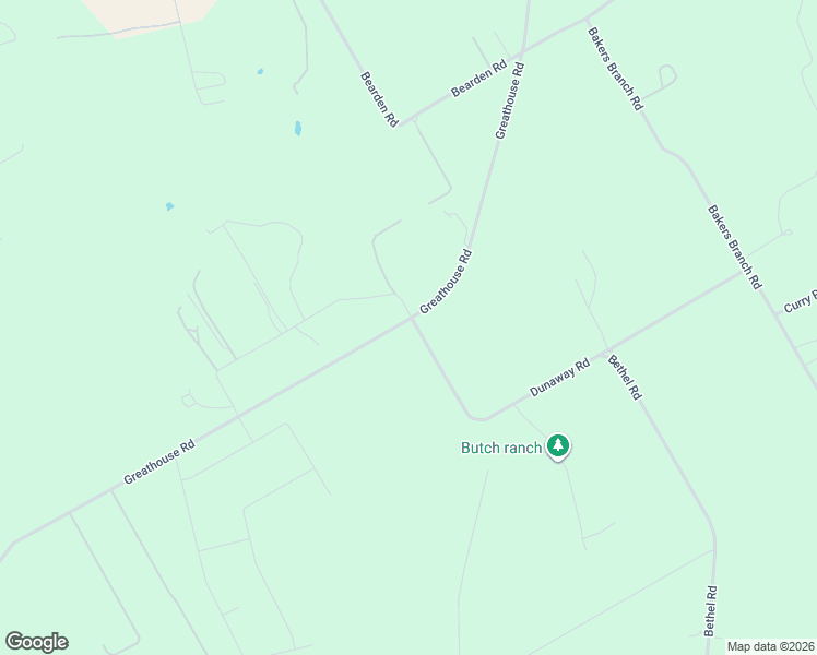 map of restaurants, bars, coffee shops, grocery stores, and more near 540 Dunaway Road in Waxahachie