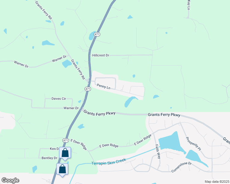 map of restaurants, bars, coffee shops, grocery stores, and more near 230 Penny Lane in Brandon
