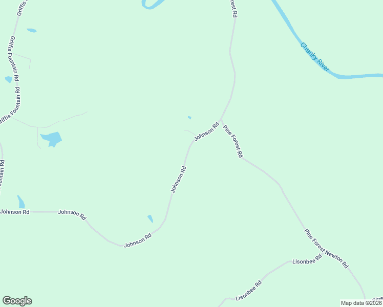 map of restaurants, bars, coffee shops, grocery stores, and more near Johnson Road in Chunky