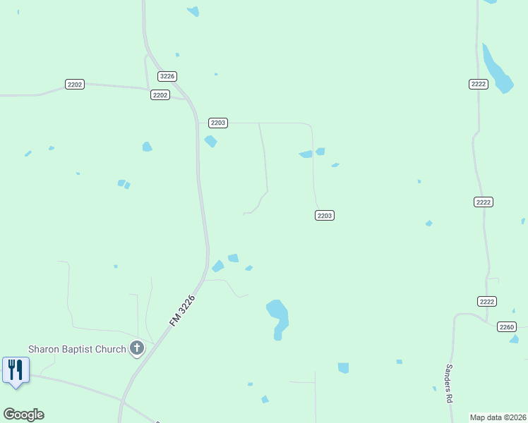 map of restaurants, bars, coffee shops, grocery stores, and more near 17174 County Road 2203 in Arp