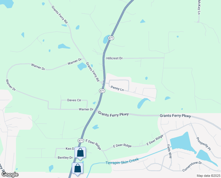 map of restaurants, bars, coffee shops, grocery stores, and more near 210 Penny Lane in Brandon