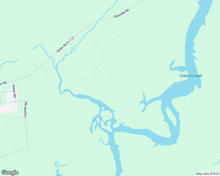 map of restaurants, bars, coffee shops, grocery stores, and more near 142 Tombee Road in Saint Helena Island