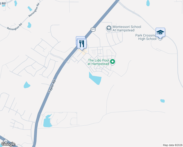 map of restaurants, bars, coffee shops, grocery stores, and more near 5135 Lower James Street in Montgomery