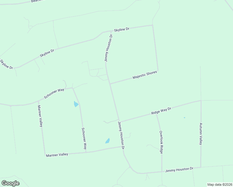 map of restaurants, bars, coffee shops, grocery stores, and more near 1220-1340 Jimmy Houston Drive in Bluff Dale