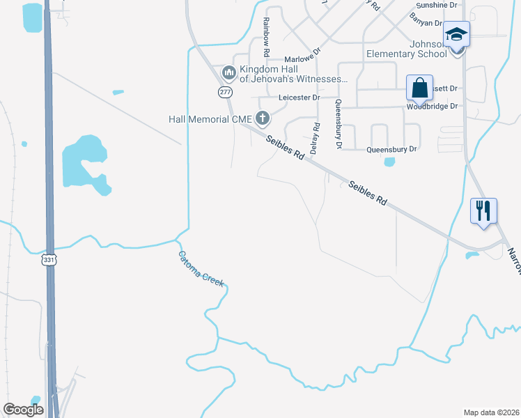 map of restaurants, bars, coffee shops, grocery stores, and more near 4545 Norman Bridge Road in Montgomery