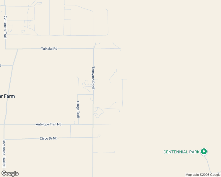 map of restaurants, bars, coffee shops, grocery stores, and more near 1800 Cibecue Road Northeast in Deming