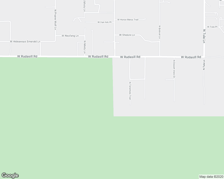 map of restaurants, bars, coffee shops, grocery stores, and more near 5825 North Tarantula Trail in Tucson