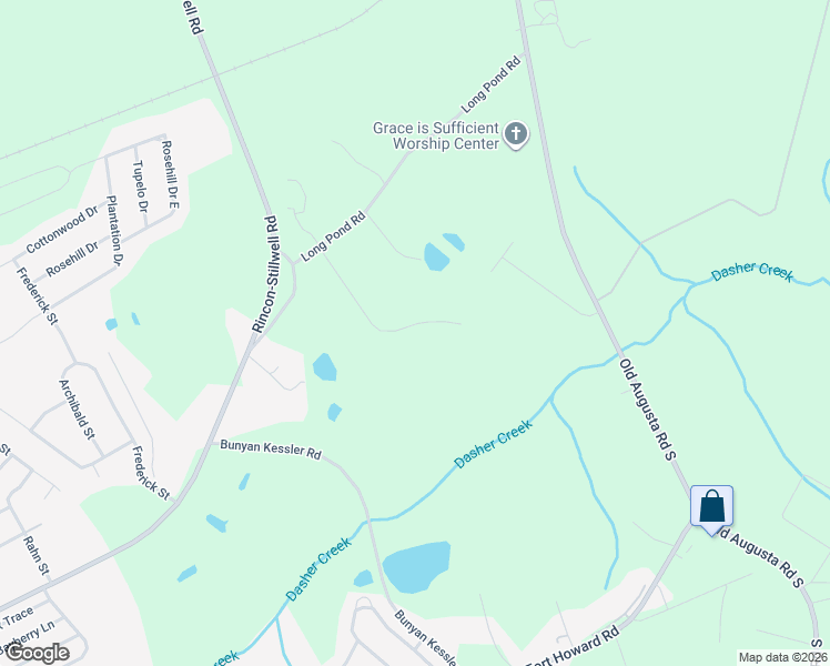 map of restaurants, bars, coffee shops, grocery stores, and more near Timber Creek Drive in Rincon
