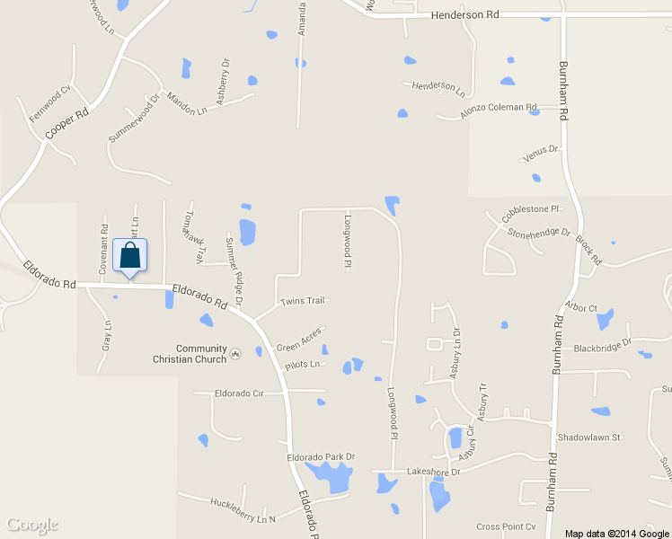 map of restaurants, bars, coffee shops, grocery stores, and more near 2026 Longwood Cove in Pearl