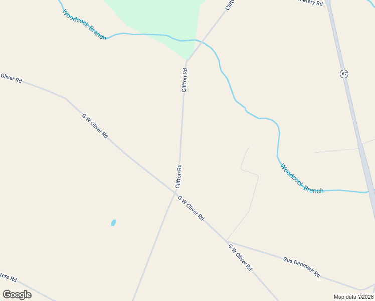 map of restaurants, bars, coffee shops, grocery stores, and more near 1861 Clifton Road in Statesboro