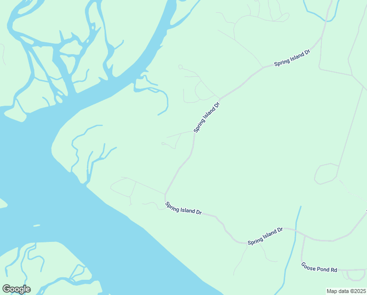 map of restaurants, bars, coffee shops, grocery stores, and more near 1 Pole Creek Lane in Okatie