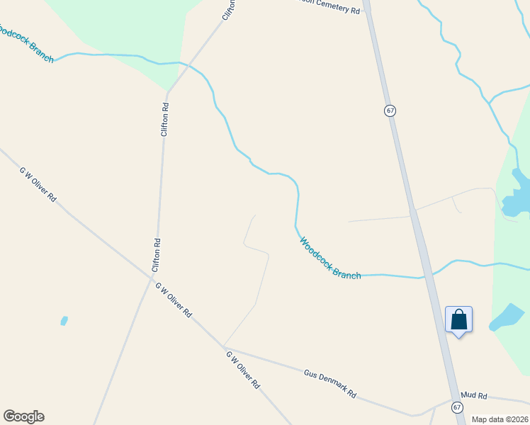 map of restaurants, bars, coffee shops, grocery stores, and more near 536 Gus Denmark Lane in Statesboro