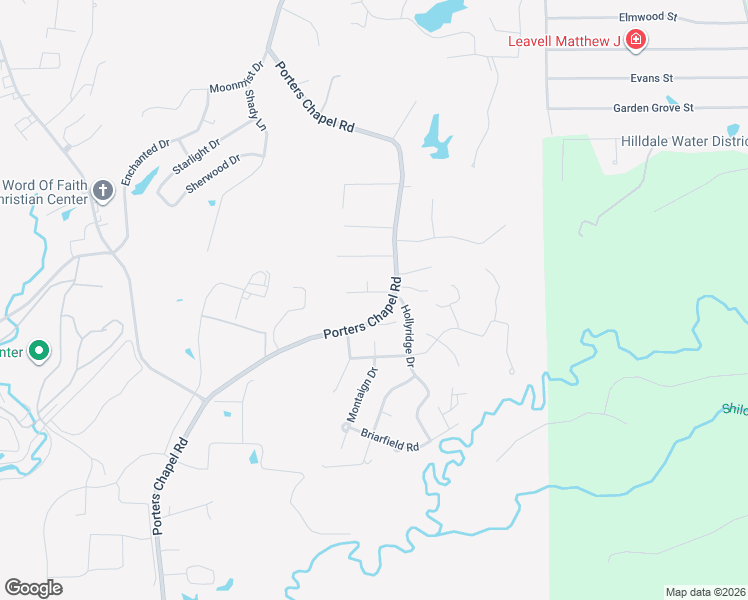 map of restaurants, bars, coffee shops, grocery stores, and more near 1501-1537 Porters Chapel Road in Vicksburg