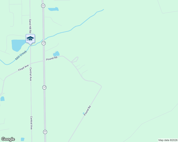 map of restaurants, bars, coffee shops, grocery stores, and more near 357 Pound Road in Guyton