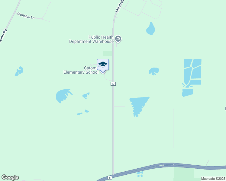 map of restaurants, bars, coffee shops, grocery stores, and more near 1780 Mitchell Young Road in Montgomery
