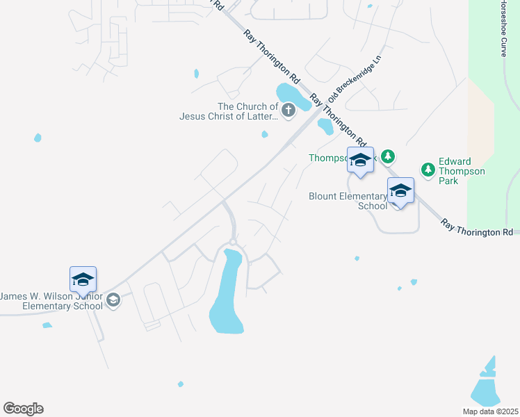 map of restaurants, bars, coffee shops, grocery stores, and more near 9313 Alpine Park Court in Montgomery