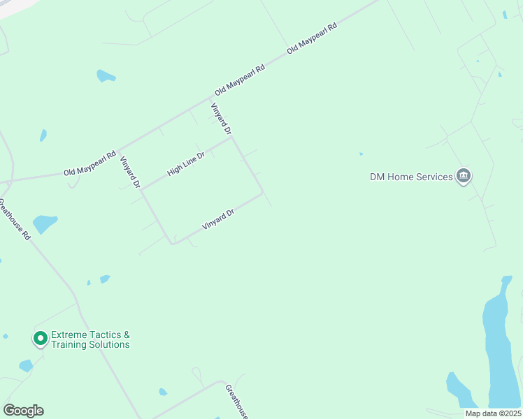 map of restaurants, bars, coffee shops, grocery stores, and more near 301 Vinyard Drive in Waxahachie