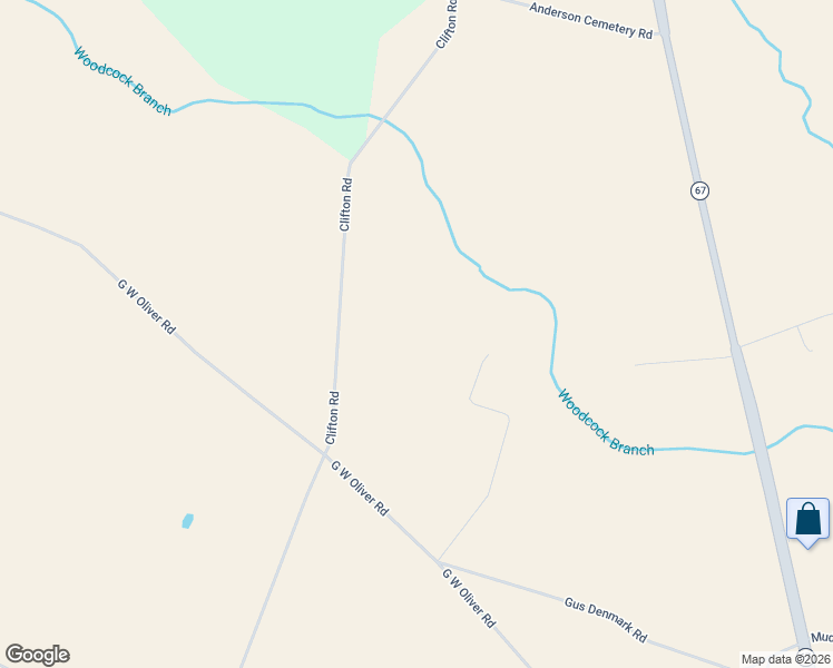 map of restaurants, bars, coffee shops, grocery stores, and more near 536 Gus Denmark Lane in Statesboro