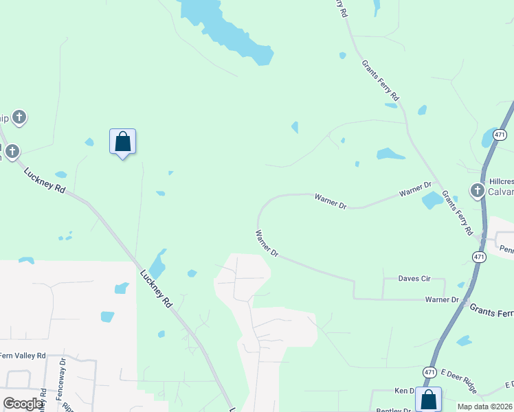 map of restaurants, bars, coffee shops, grocery stores, and more near 5425 Warner Drive in Brandon