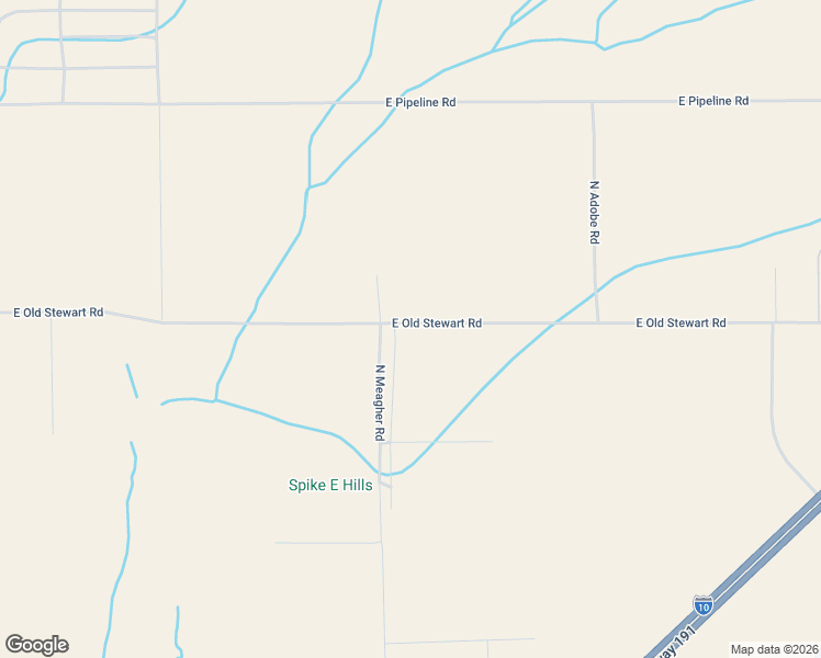 map of restaurants, bars, coffee shops, grocery stores, and more near 1271 East Old Stewart Road in Willcox