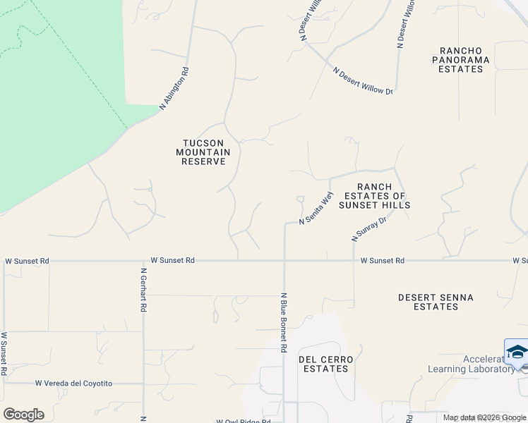 map of restaurants, bars, coffee shops, grocery stores, and more near 5435 West Four Barrel Court in Tucson