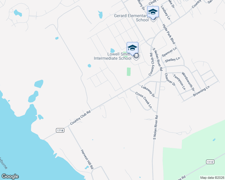 map of restaurants, bars, coffee shops, grocery stores, and more near 1425 Pleasanton Road in Cleburne