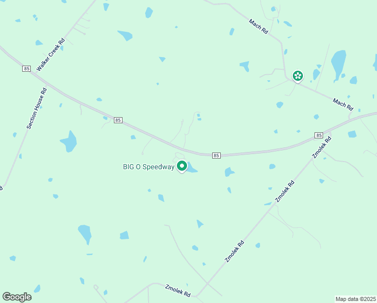 map of restaurants, bars, coffee shops, grocery stores, and more near 3700 Farm To Market 85 in Ennis