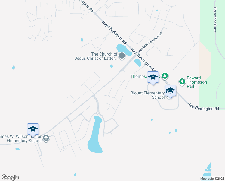 map of restaurants, bars, coffee shops, grocery stores, and more near 9313 Alpine Park Court in Montgomery