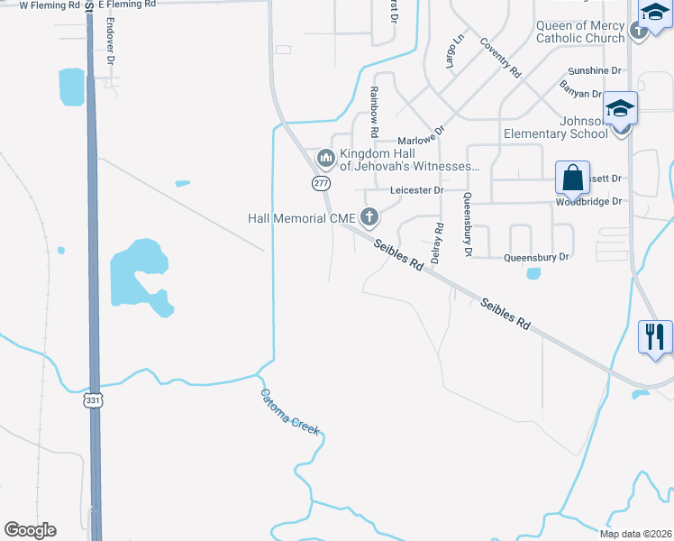 map of restaurants, bars, coffee shops, grocery stores, and more near 4545 Norman Bridge Road in Montgomery