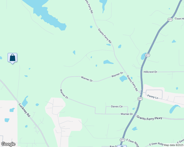 map of restaurants, bars, coffee shops, grocery stores, and more near 5725 Warner Drive in Brandon