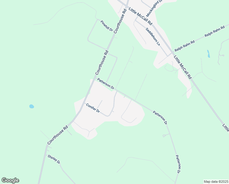 map of restaurants, bars, coffee shops, grocery stores, and more near 124 Conifer Drive in Guyton