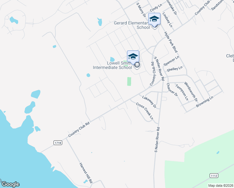 map of restaurants, bars, coffee shops, grocery stores, and more near 1416 Dublin Dr in Cleburne