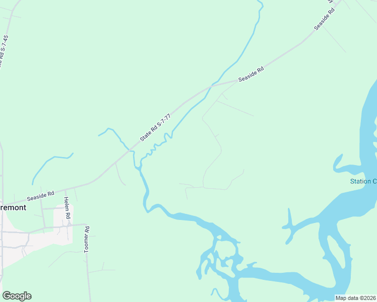 map of restaurants, bars, coffee shops, grocery stores, and more near 70 Tombee Road in Saint Helena Island