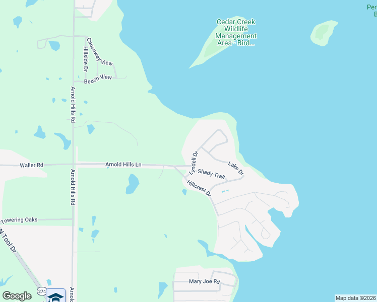 map of restaurants, bars, coffee shops, grocery stores, and more near 2812 Lynn Dell Drive in Tool
