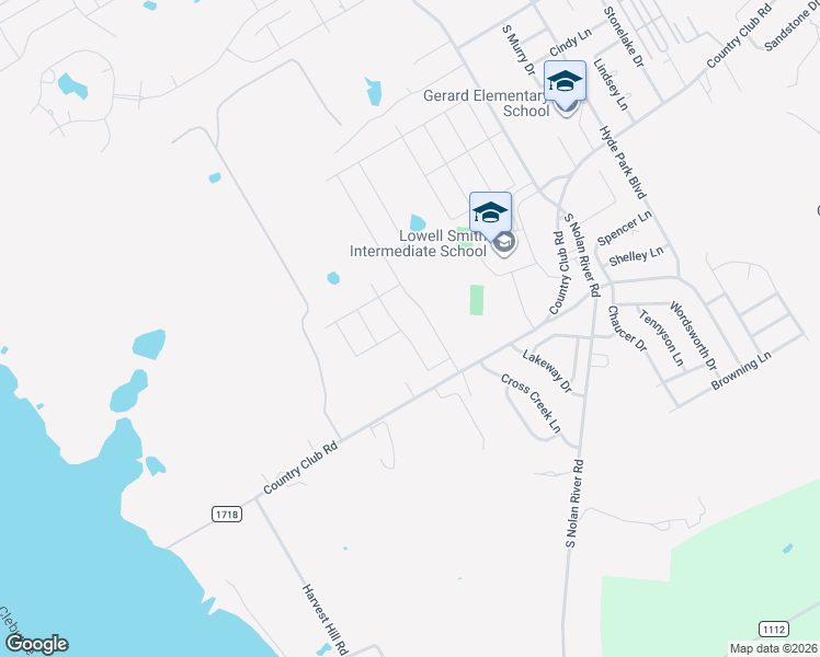 map of restaurants, bars, coffee shops, grocery stores, and more near 1416 Dublin Dr in Cleburne