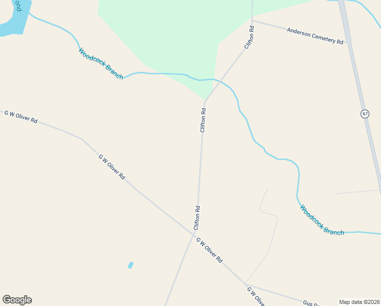 map of restaurants, bars, coffee shops, grocery stores, and more near 1861 Clifton Road in Statesboro