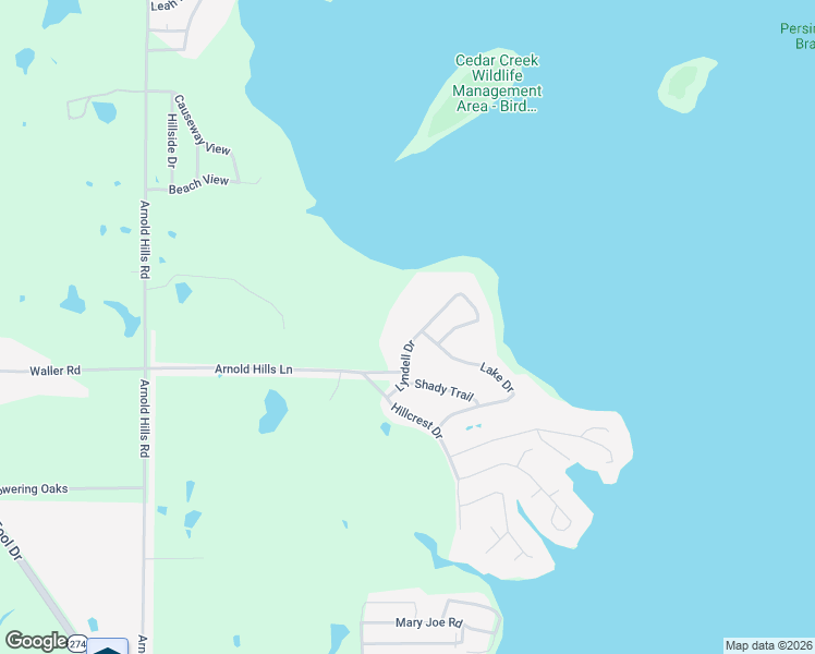 map of restaurants, bars, coffee shops, grocery stores, and more near 2812 Lynn Dell Drive in Tool