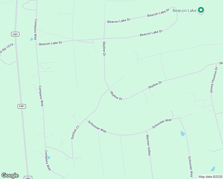 map of restaurants, bars, coffee shops, grocery stores, and more near 2190 Sunfish Point in Bluff Dale