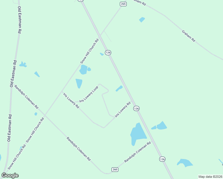 map of restaurants, bars, coffee shops, grocery stores, and more near 2947-2999 Iris Lowery Loop in Cadwell