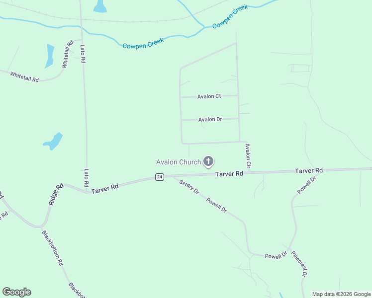 map of restaurants, bars, coffee shops, grocery stores, and more near 24 County Road 24 in Seale