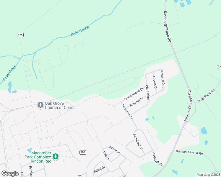 map of restaurants, bars, coffee shops, grocery stores, and more near in Rincon