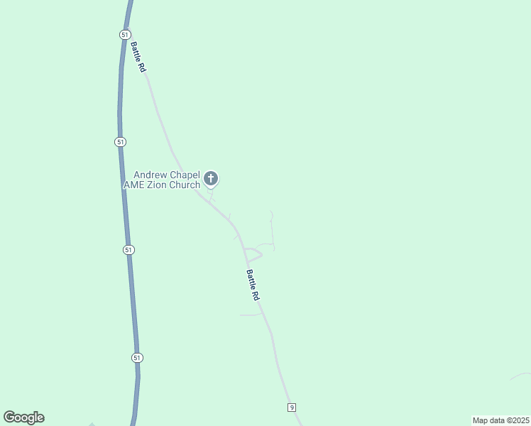 map of restaurants, bars, coffee shops, grocery stores, and more near 120 Battle Road in Hurtsboro