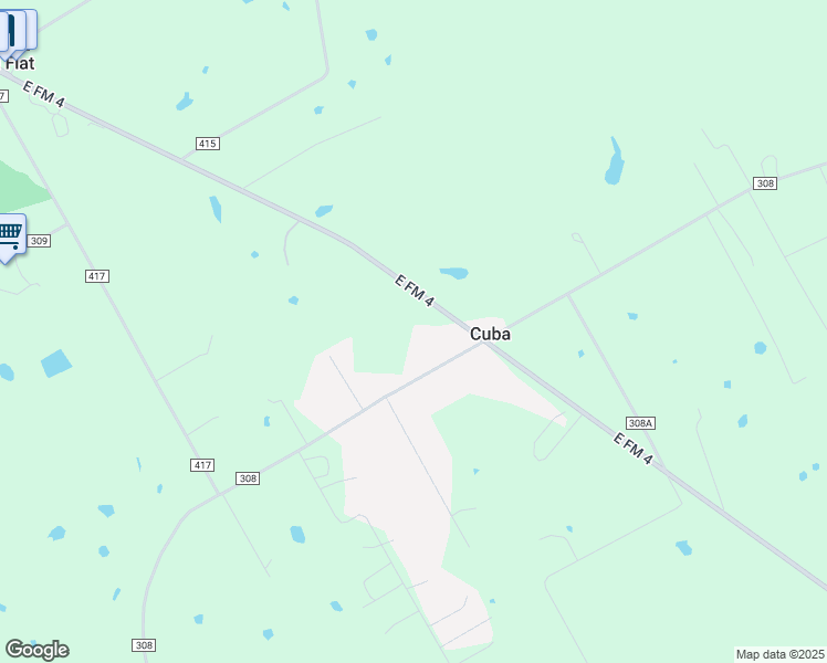 map of restaurants, bars, coffee shops, grocery stores, and more near 4900 Farm to Market 4 in Grandview
