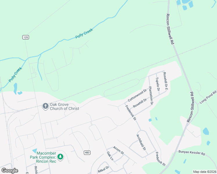 map of restaurants, bars, coffee shops, grocery stores, and more near in Rincon