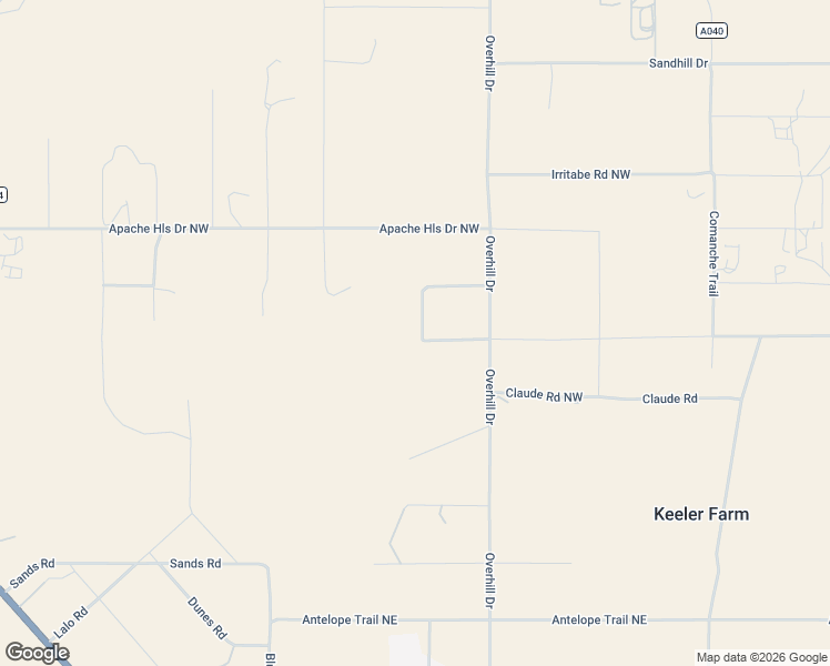 map of restaurants, bars, coffee shops, grocery stores, and more near 630 Talkalai Road in Deming